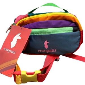 Cotopaxi Kapai 1.5L Del Día Hip Pack- Blue And Multicolor